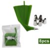 8pcs-green